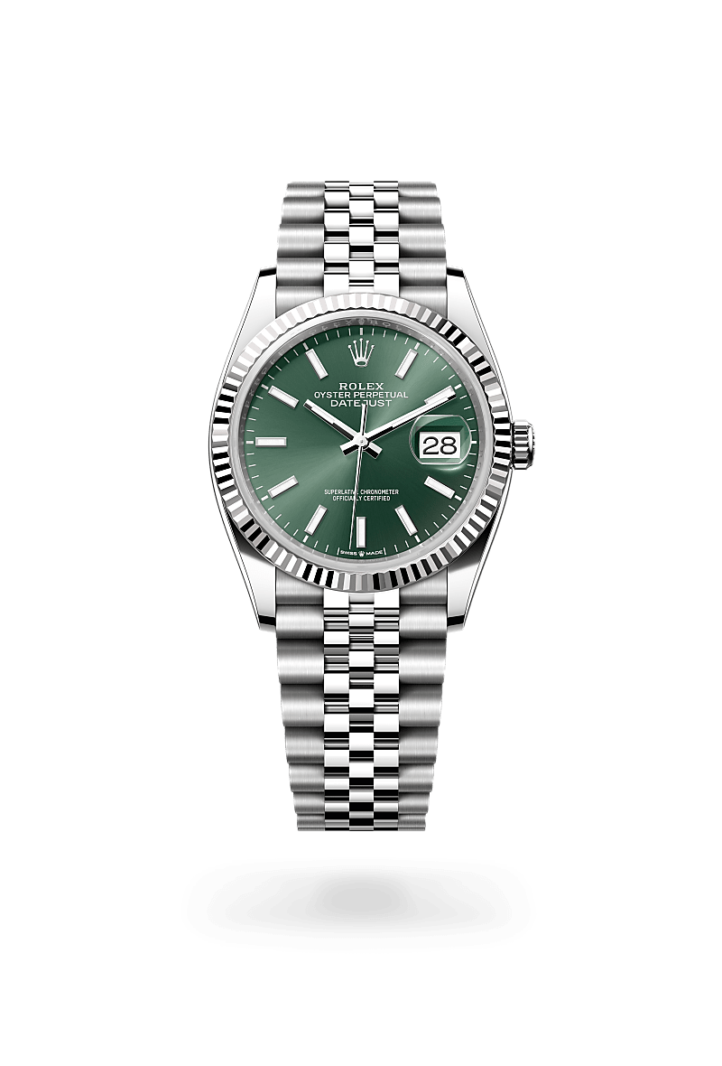 rolex Datejust in White Rolesor - combination of Oystersteel and white gold, M126234-0051 - Ace Test Store 2