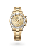 rolex Cosmograph Daytona in 18 kt yellow gold with lugs set with diamonds, M126598TBR-0001 - Ace Test Store 2