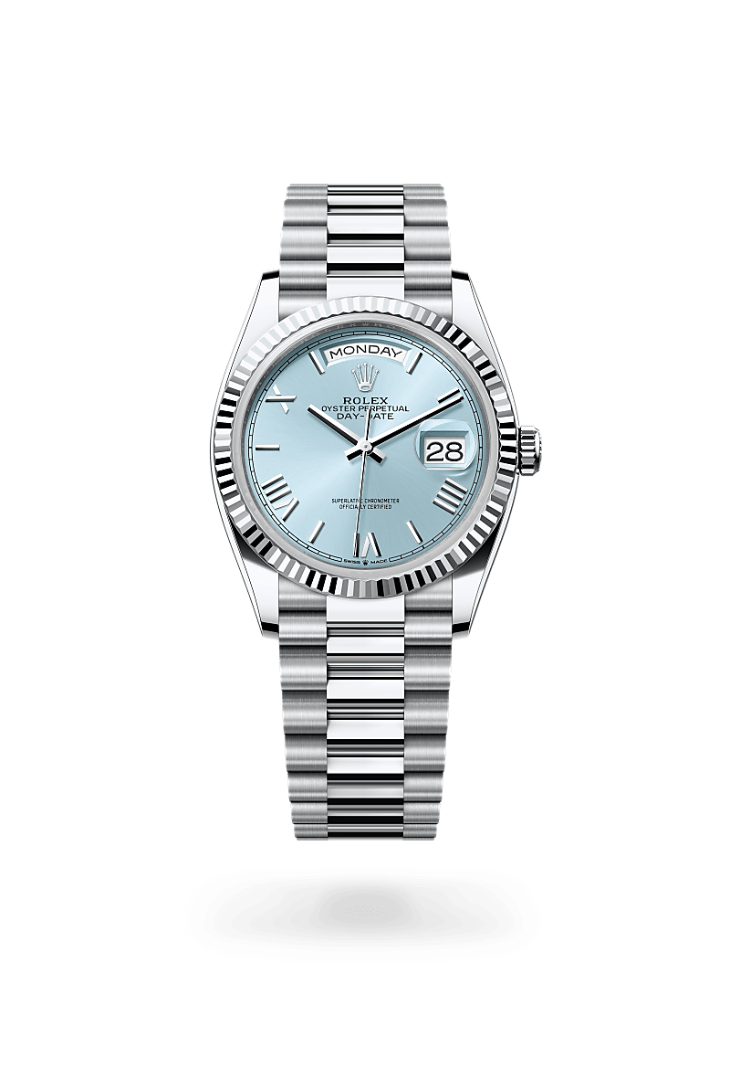 rolex Day-Date in Platinum, M128236-0018 - Ace Test Store 2