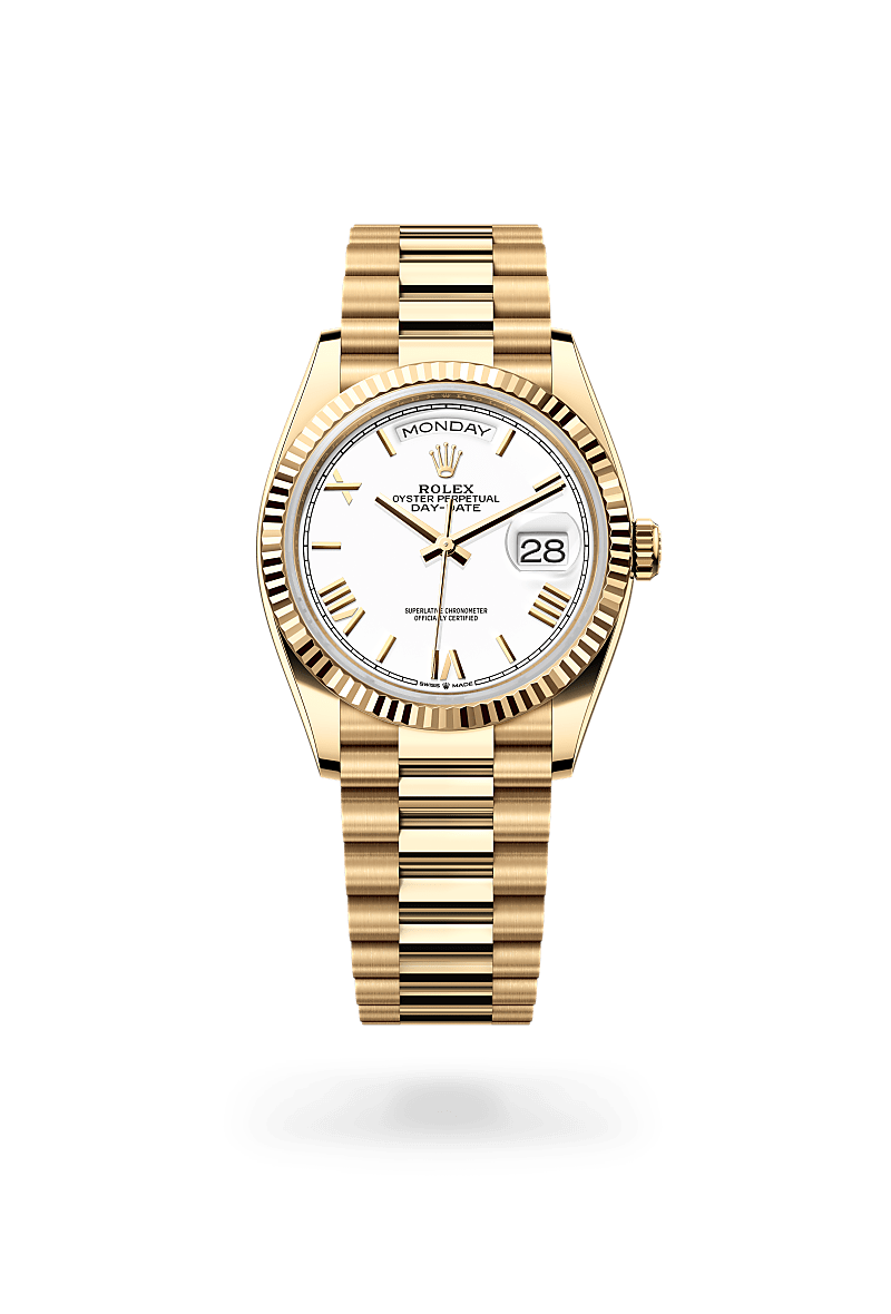 rolex Day-Date in 18 kt yellow gold, M128238-0113 - Ace Test Store 2