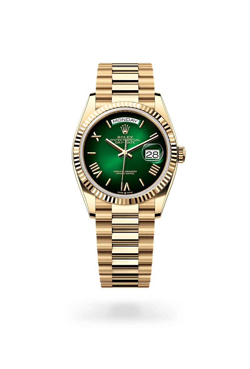 rolex Day-Date in 18 kt yellow gold, M128238-0118 - Ace Test Store 2