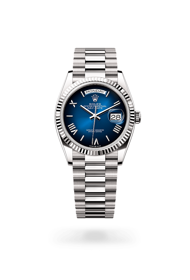 rolex Day-Date in 18 kt white gold, M128239-0063 - Ace Test Store 2