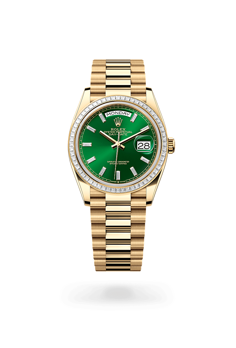 rolex Day-Date in 18 kt yellow gold, M128398TBR-0035 - Ace Test Store 2