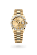 rolex Day-Date in 18 kt yellow gold, M128398TBR-0037 - Ace Test Store 2