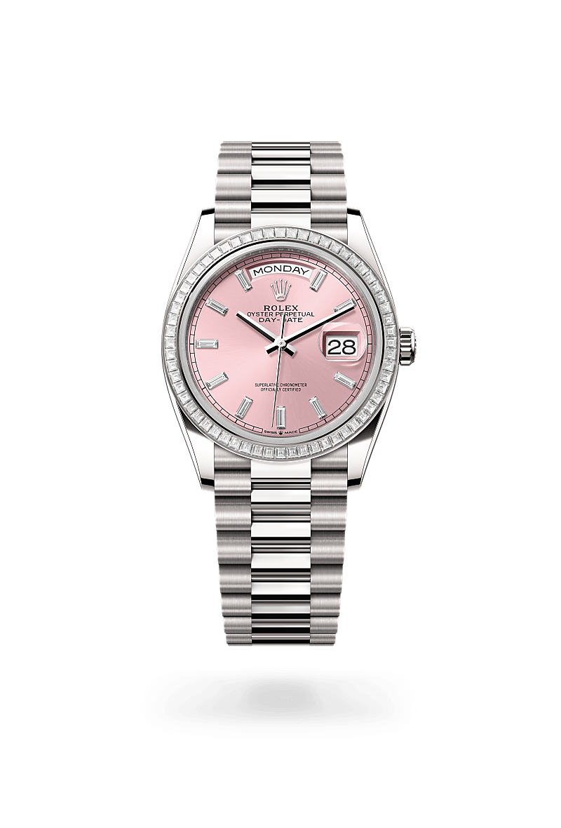 rolex Day-Date in 18 kt white gold, M128399TBR-0029 - Ace Test Store 2