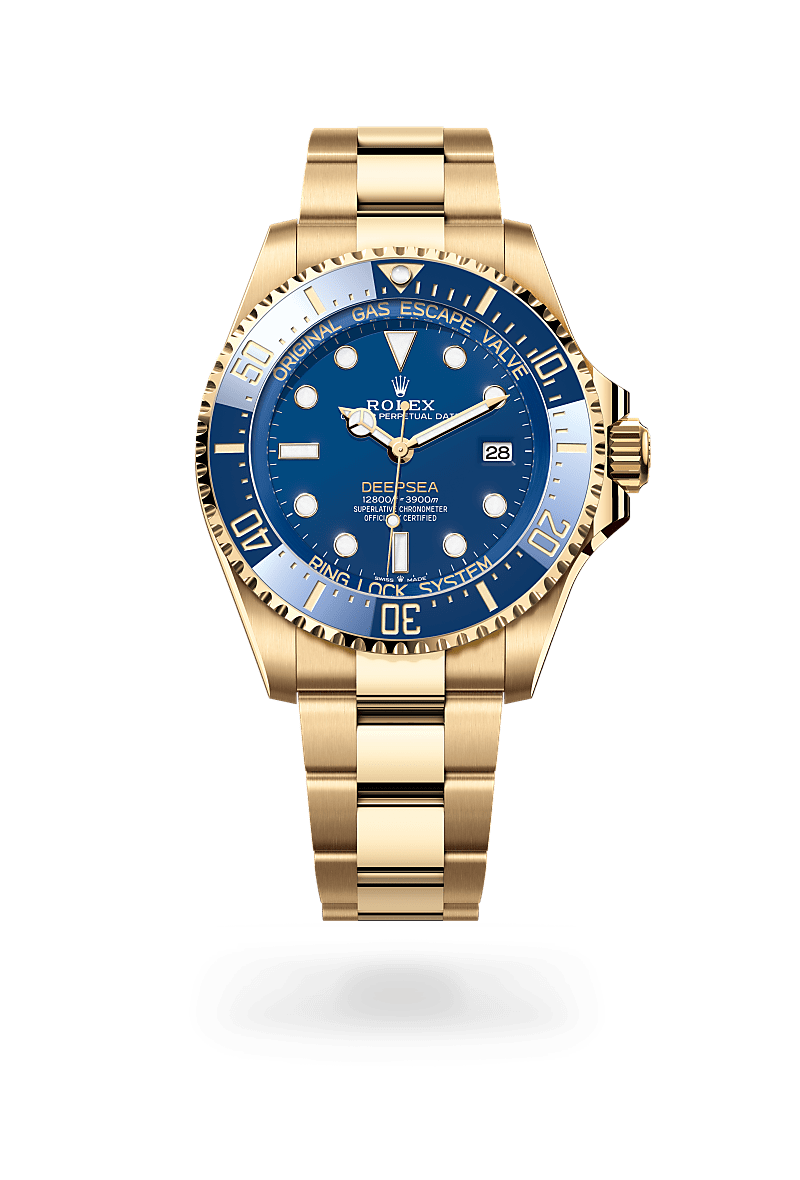 rolex Deepsea in 18 kt yellow gold, M136668LB-0001 - Ace Test Store 2