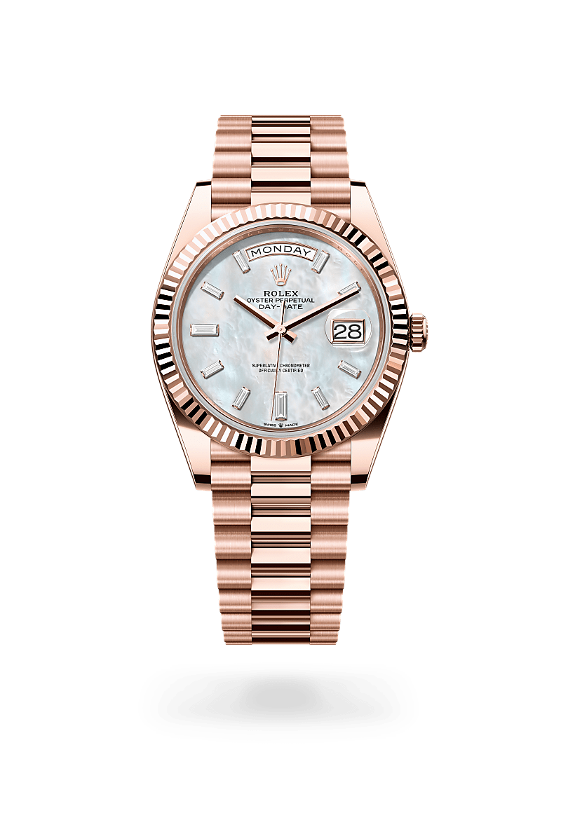 rolex Day-Date in 18 kt Everose gold, M228235-0056 - Ace Test Store 2