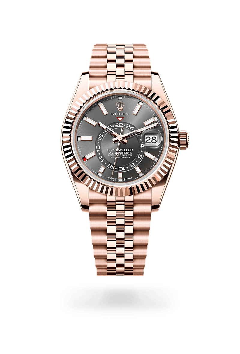 rolex Sky-Dweller in 18 kt Everose gold, M336935-0008 - Ace Test Store 2