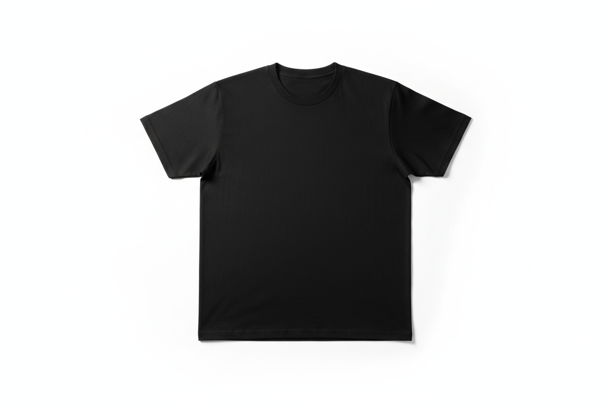 Plain black shirt